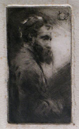 Luigi Conconi, self portrait 1879